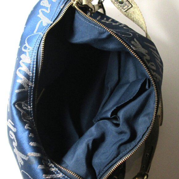 COACH NEW YORK GOLD HEARTS SHOULDER BAG PRE LOVED - Picture 6 of 8